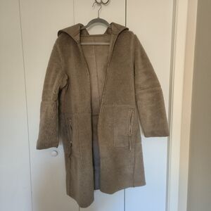 Zara Tan Teddy Jacket
